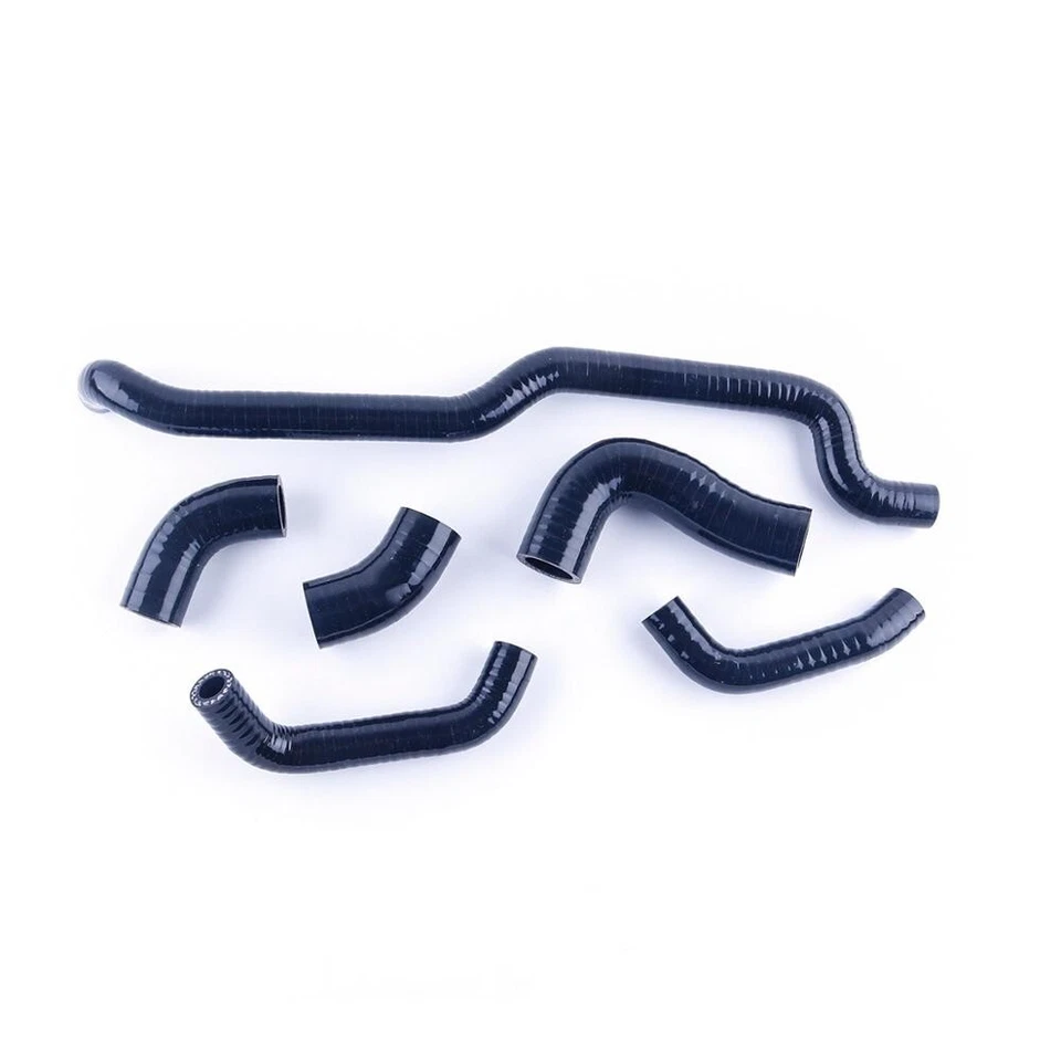 Manguera de refrigerante de radiador de silicona negra para Kawasaki Vulcan VN900 2007 2008 2009 Foto 3 de 4