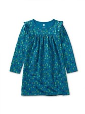 Tea Collection Mighty Mini Long Sleeve Girls Dress Size 6
