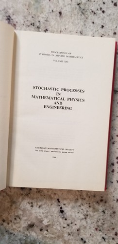Proceedings of Symposia in Applied Mathematics, vol XVI HARDCOVER. 1964 - 第 6/6 張圖片