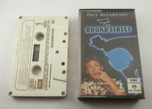 Paul McCartney Give My Regards to Broad Street Cassette Argentina Pressing Tape - Picture 5 of 8