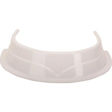 Dominator Dom-500-wh Predator Plastic Hood Scoop White Dominator Dom-500-wh Predator Plastic Hood Scoop White