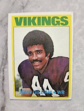 1972 Topps John Gilliam #290 Rookie Card High Number Vikings