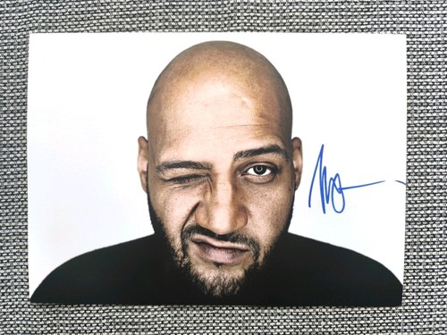 Moses Pelham Original Autogramm Deutscher Rapper Sänger Songwriter Musik Hip Hop