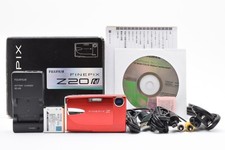 FUJIFILM FinePix Z20fd red 10.0MP 3x Opt. Zoom Digital Camera English w/chager