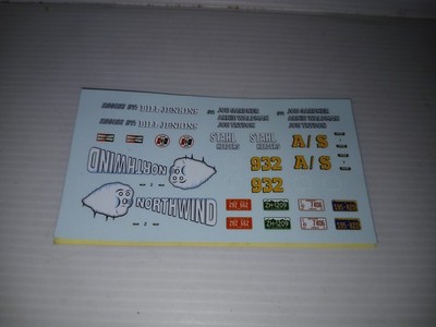  AMT Revell monogram 1/24 1/25  Car Decals For Your Model Cars