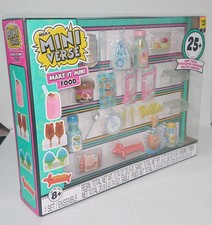 MGA's Mini Verse Make it Mini Food Tasty Treats 25 Pieces Brand New