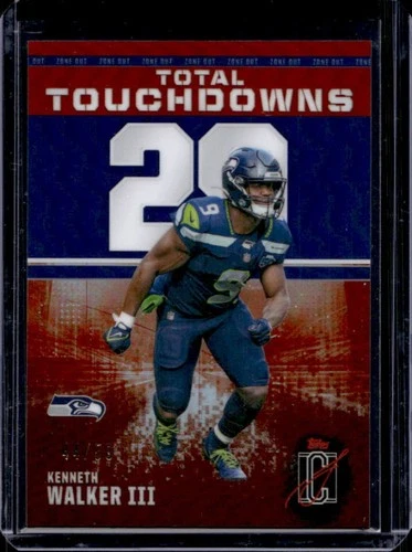 2025 Topps Signature Kenneth Walker III Orange (RAW)