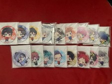 Hypnosis Mic Snow Festival Badge Set 16 Pieces Anime Character Collection