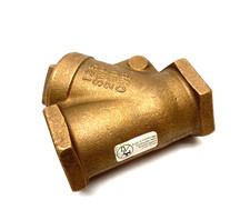 Nibco NL740XC Swing Check Valve 1-1/2" Bronze Body T-413Y-LF