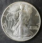 1986 $1 American Silver Eagle Dollar