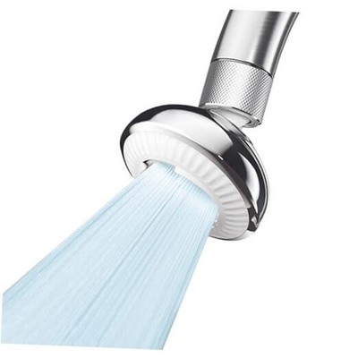 UFO Series Wide Spray Area Anti-Splash 360° Rotatable Kitchen Faucet Silver