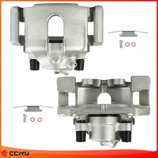 Pair Front Disc Brake Calipers w/ Bracket For BMW 320I 325CI Z3 Z4 325XI