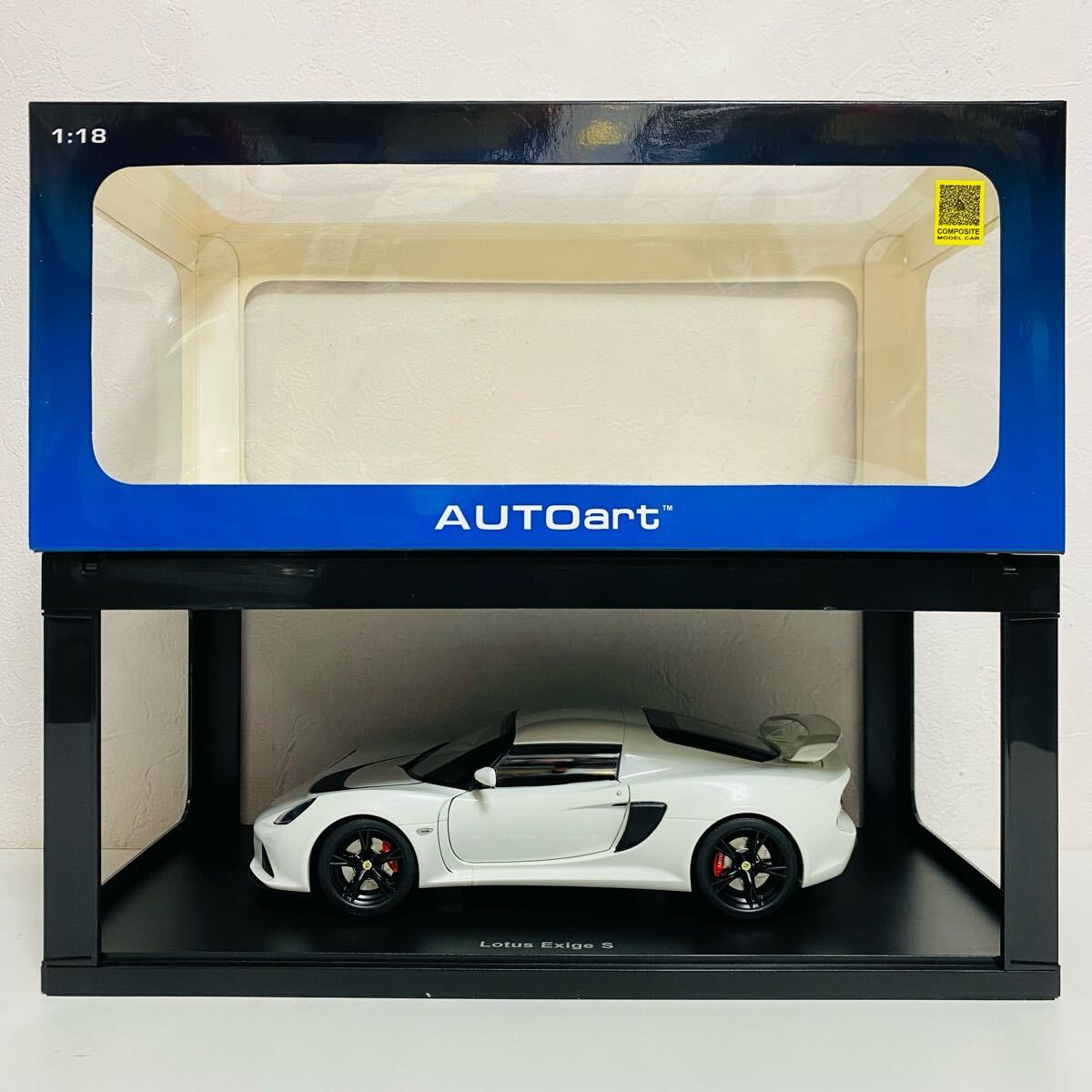 101-006 オートアート 1/18 ロータス エキシージ S White Amazon | AUTOart 1/18 ロータス エキシージ S ホワイト 完成品