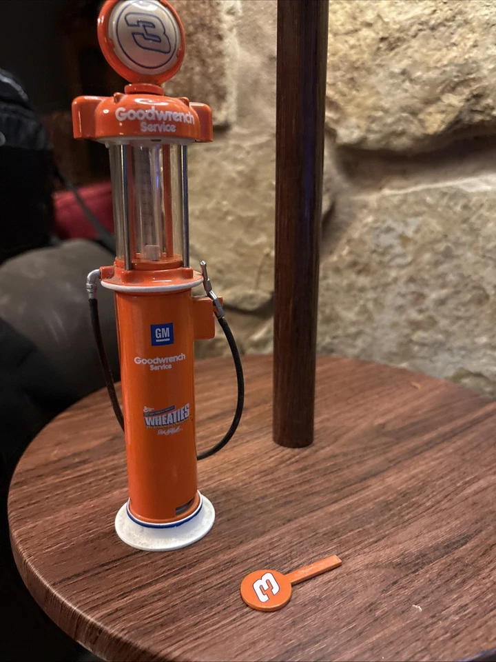 1997 Dale Earnhardt #3 Goodwrench / Wheaties Gas Pump Coin Bank, 1/16 Scale - Image 3 of 3