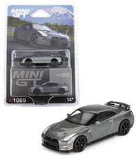 Mini GT 1:64 Nissan GT-R NISMO R35 CRS Version Dark Metal Gray 2013 MGT01089