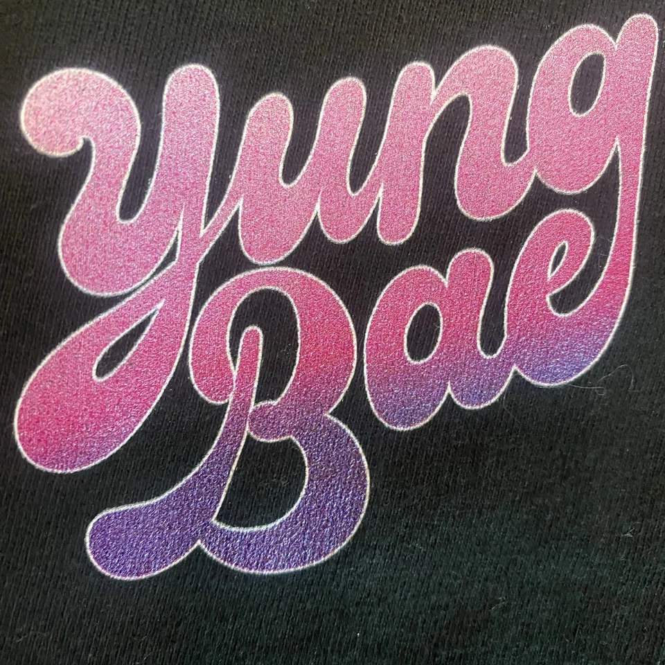 {L} Yung Bae - Ediciones Disco Japonesas - Camiseta ̊✧+⁎ RARA ̊✧+⁎ Talla Grande Foto 4 de 4