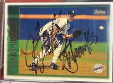 1996 Topps - Andy Ashby #82 Auto