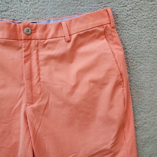 Peter Millar pantaloncino uomo 34 rosa corona artigianale surge performance chino elasticizzato - Foto 4 di 17