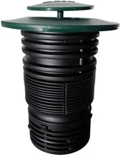 RELN Lawn 4" Pop-Up Emitter with Flexible Elbow Self-Draining Slots No Freezing