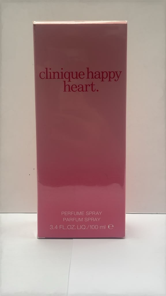 Clinique Happy Heart by Clinique for Women 3.4 fl oz Liquid Perfume Spray NEW