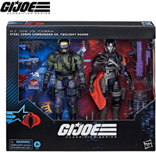 G.I. Joe Classified Series 141 Steel Corps Commander Vs. Twilight Guard - Exclu