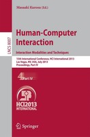 Masaaki Kurosu | Human-Computer Interaction: Interaction Modalities And...