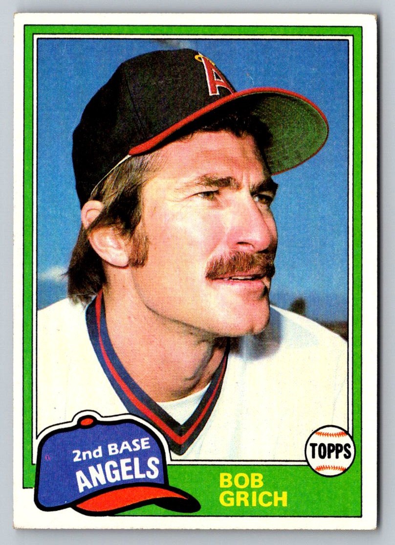 1981 Topps #182 Bob Grich