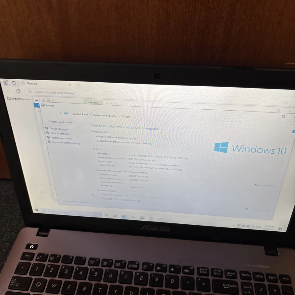 Asus SonicMaster F550LC-X009H Laptop 700GB HDD 4GB RAM DVD Drive - Image 3 of 4
