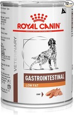 12 x 410g Royal Canin Gastro Intestinal Low Fat Wet Dog Food Veterinary Diet