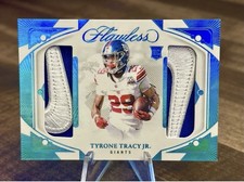 2024 Flawless 1/1 Tyrone Tracy Jr. Rookie Debut Duals.  His Biggest Rookie Card