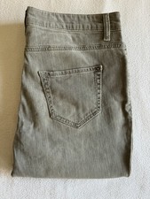 MAC Melanie Authentic Damen Jeans Hose Grau Größe 46/34