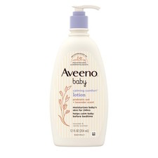 Baby Lotion Calming Comfort Moisturizing 12 fl oz Lavender Vanilla Aveeno Body