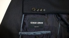 Giorgio Armani Blazer 50R/40R Blue Black Label Excellent Condition Jacket Sport
