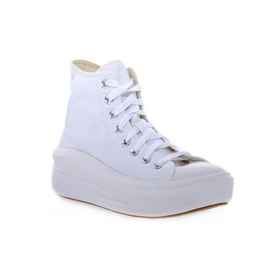 Shoes Universal women Converse All Star Move Platform HI 568498C White
