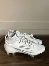 Nike Vapor Edge Pro 360 2 White/Platinum/Silver Cleats DA5456-100 Men's Size 8