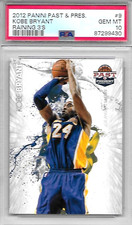 2012-13 PANINI PAST & PRESENT KOBE BRYANT RAININIG 3'S INSERT #9 PSA 10 GEM MINT