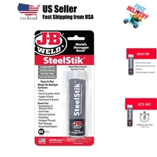 SteelStik Steel Reinforced Epoxy Putty Stick - 2 oz.