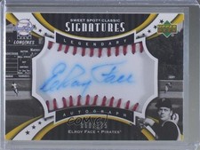 2007 Sweet Spot Classic Legendary Red Stitch Blue Ink /125 Roy Face El Auto 2u3