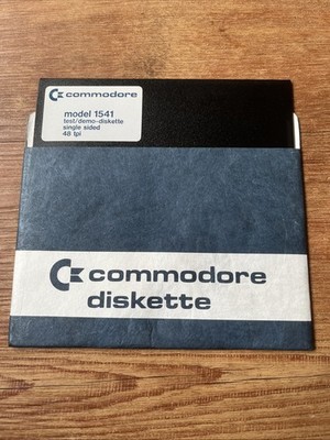 COMMODORE VIC 1541 TEST/DEMO-DISKETTE - C64/C128 -
