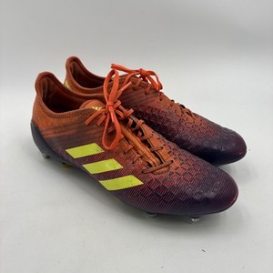 Adidas Nemeziz 18.1 SG Soccer Cleats Orange Purple BB7974 Mens Size 11.5