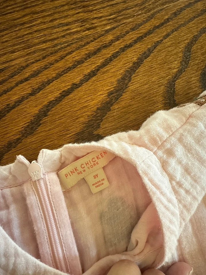 pink chicken pink gingerbread dress 8Y - Image 3 of 3