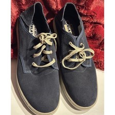 Skechers Men s Sz 12 Air Cooled Memory Foam Delson Relaxed Fit Slip On Shoe Navy