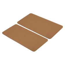 13.8''×7'' Felt Bag Base Shaper, 2pcs Bag Bottom Organizer Rectangle, Brown
