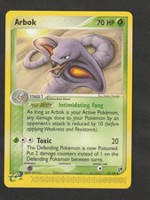 Arbok 29/100 Pokemon Card Ex Edition Sandstorm English.