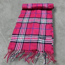Burberry Scarve Vintage | 100% Lambswool | made in England | Pink