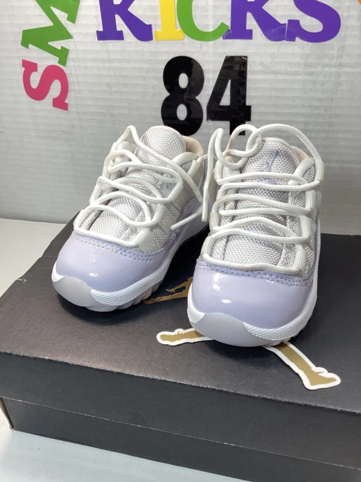 Nike Air Jordan Retro 11 Low 'Pure Violet' niño pequeño talla 4c Foto 3 de 4