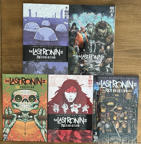 Teenage Mutant Ninja Turtles The Last Ronin II Re-evolution 1-5 TMNT 1 2 3 4 5