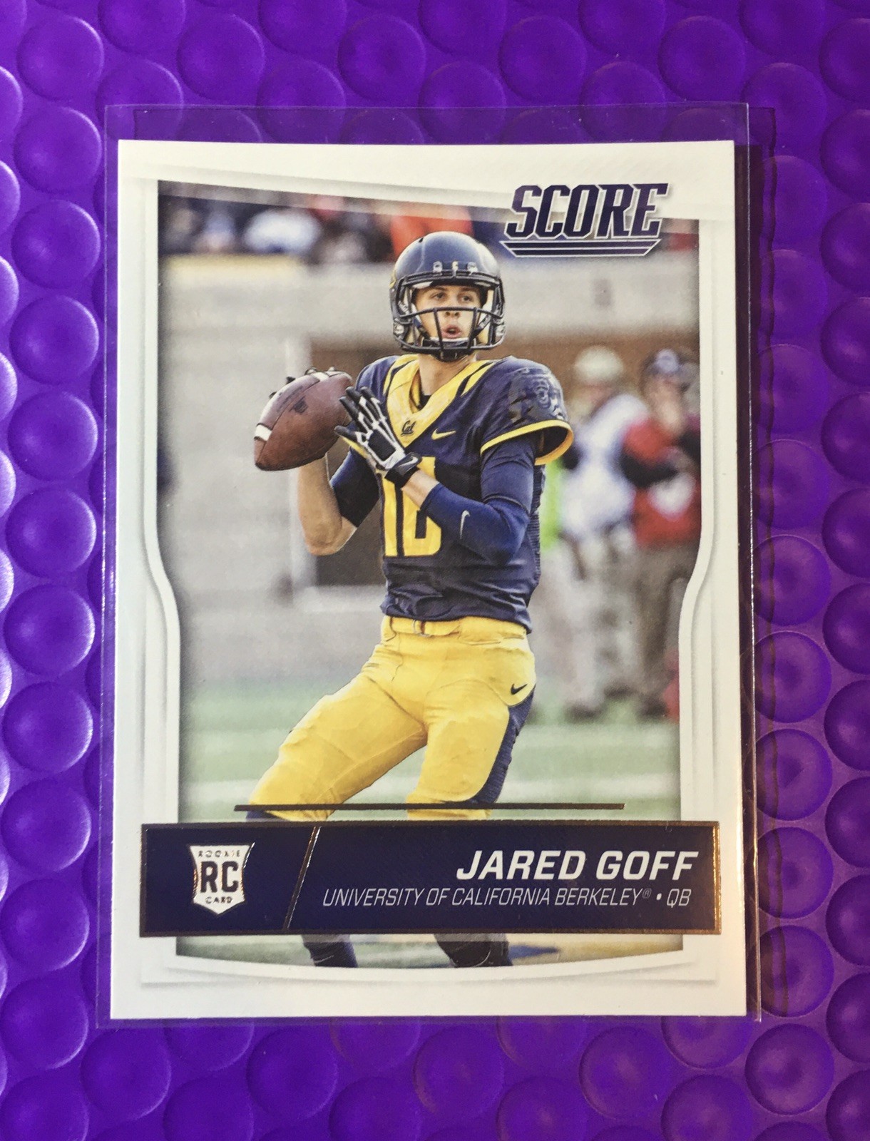 Jared Goff Panini Score #332 Base