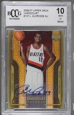 2006 Hardcourt Futures 257/399 LaMarcus Aldridge BCCG 10 Mint or Better Auto 0tw