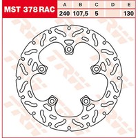 TRW Bremsscheibe (FüR: KTM SM 690 Prestige KTM 690 LC4 07 Hinten )